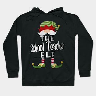 School Teacher Elf Group Christmas Hoodie